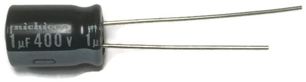 COMPONENT RESEARCH 20μF 400VDC コンデンサー Amazon.co.jp: 10個セット、Nichicon 105°C 電解コンデンサ 1uF 400V